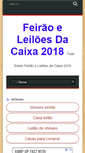 Mobile Screenshot of feiraodacaixaimoveis.com